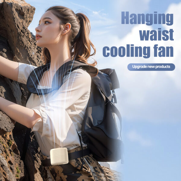 Waist-mounted high-speed small fan-Ecchuanyi - Image 5
