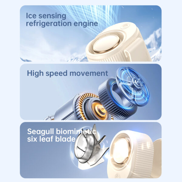Waist-mounted high-speed small fan-Ecchuanyi - Image 6