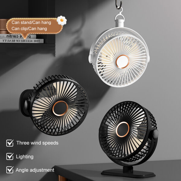 Clip-on USB desktop fan-Ecchuanyi - Image 3