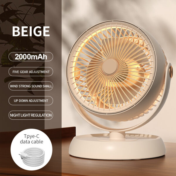 Desktop air circulation fan-Ecchuanyi - Image 7