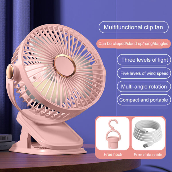 Clip-on USB desktop fan-Ecchuanyi - Image 8