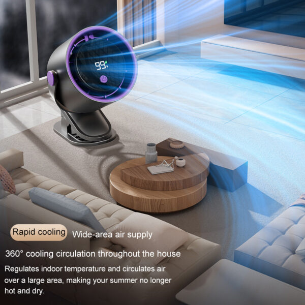 100-speed new air circulation fan-Ecchuanyi - Image 2